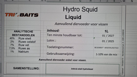 Hydro Squid Liquide 1L