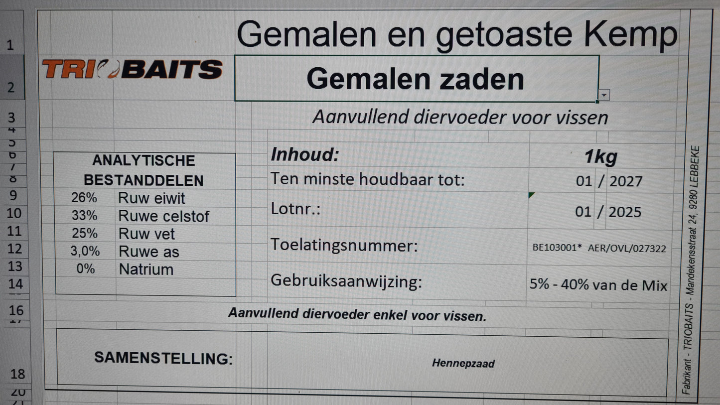 Gemalen & Getoaste Kemp