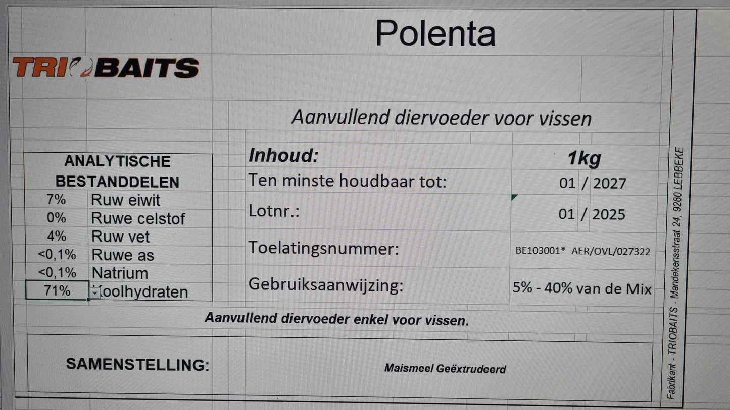 Maismeel/Polenta
