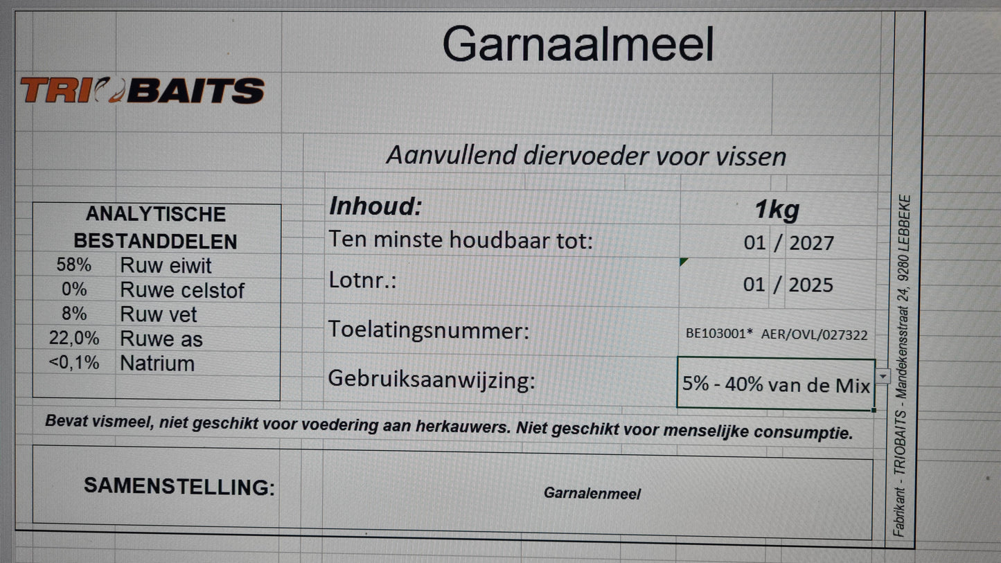 Garnalenmeel