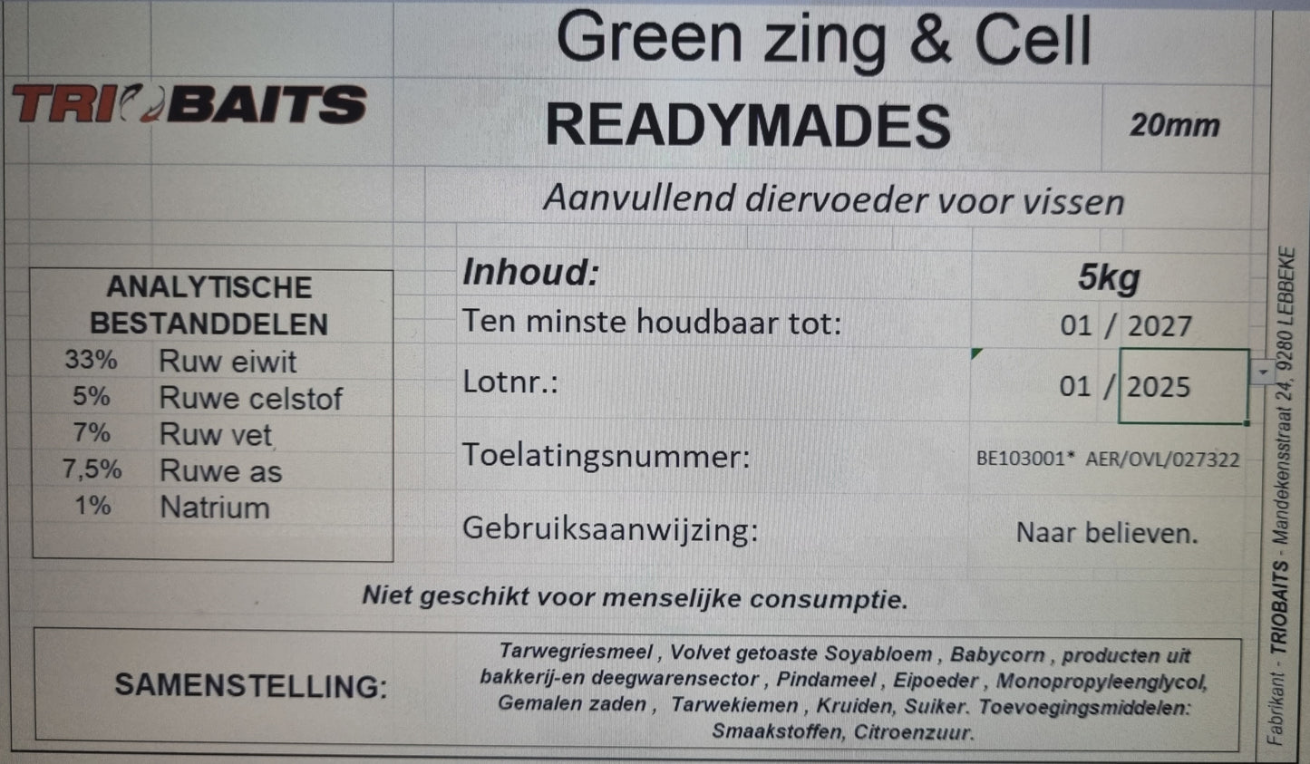 Green Zing & Cell