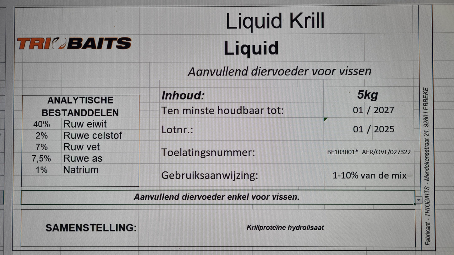 Krill Liquide 1L