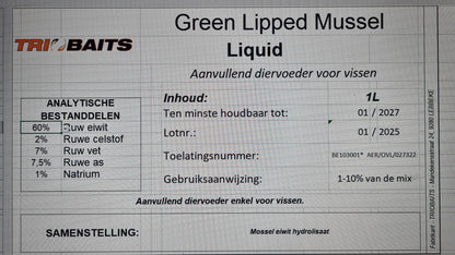 Green Lipped Mussel 1L