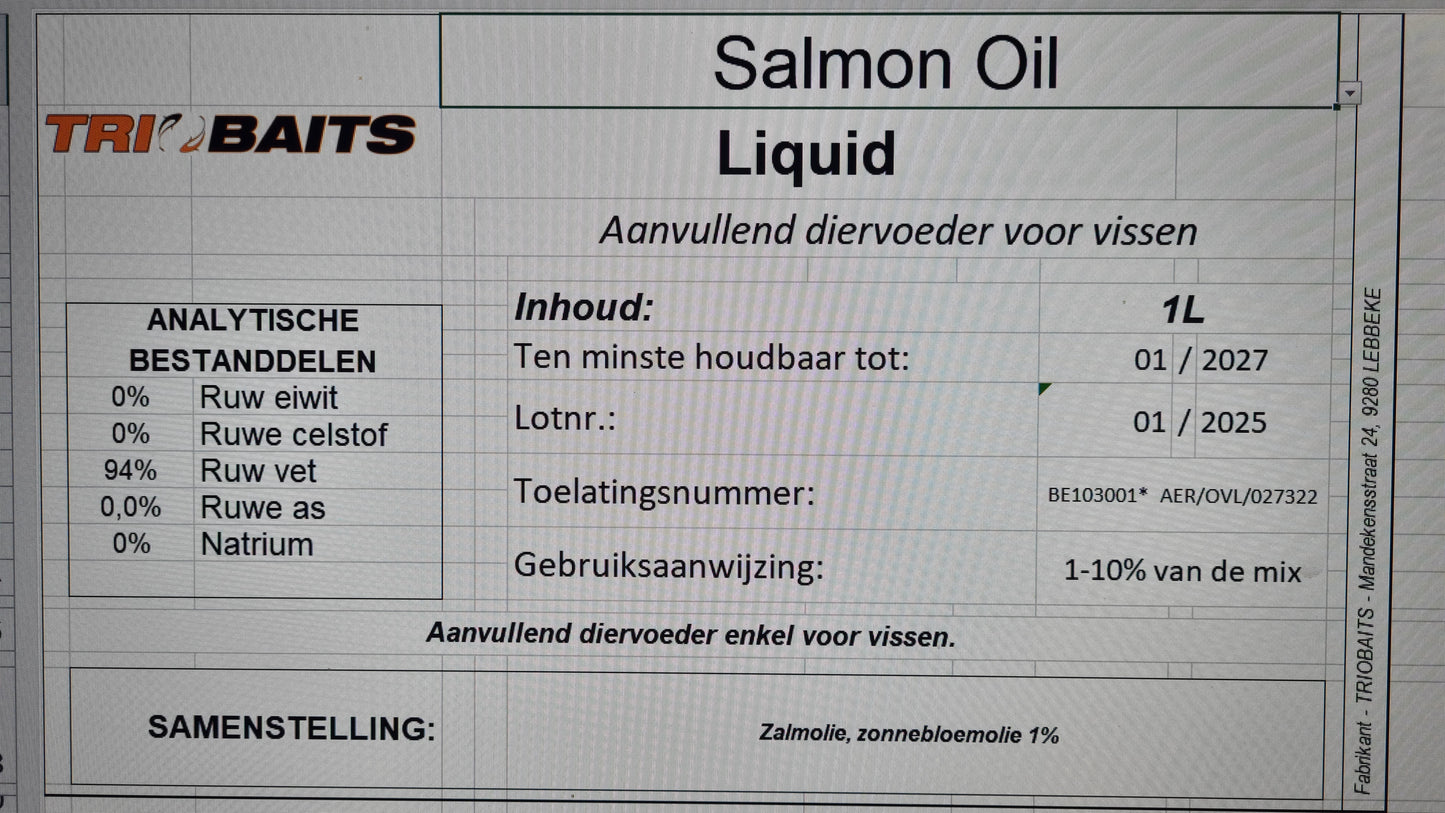 Salmon Oil 1L